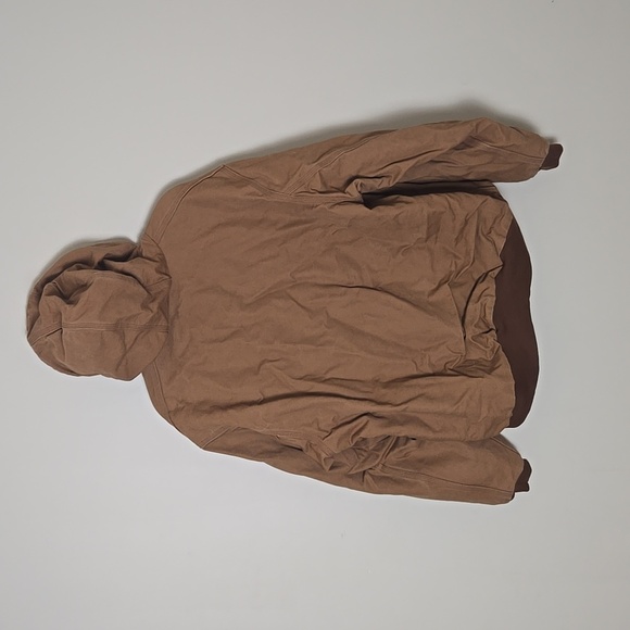 Carhartt Brown Loose Fit Firm Duck Thermal-Lined Active Jacket Size XL - Picture 6 of 10